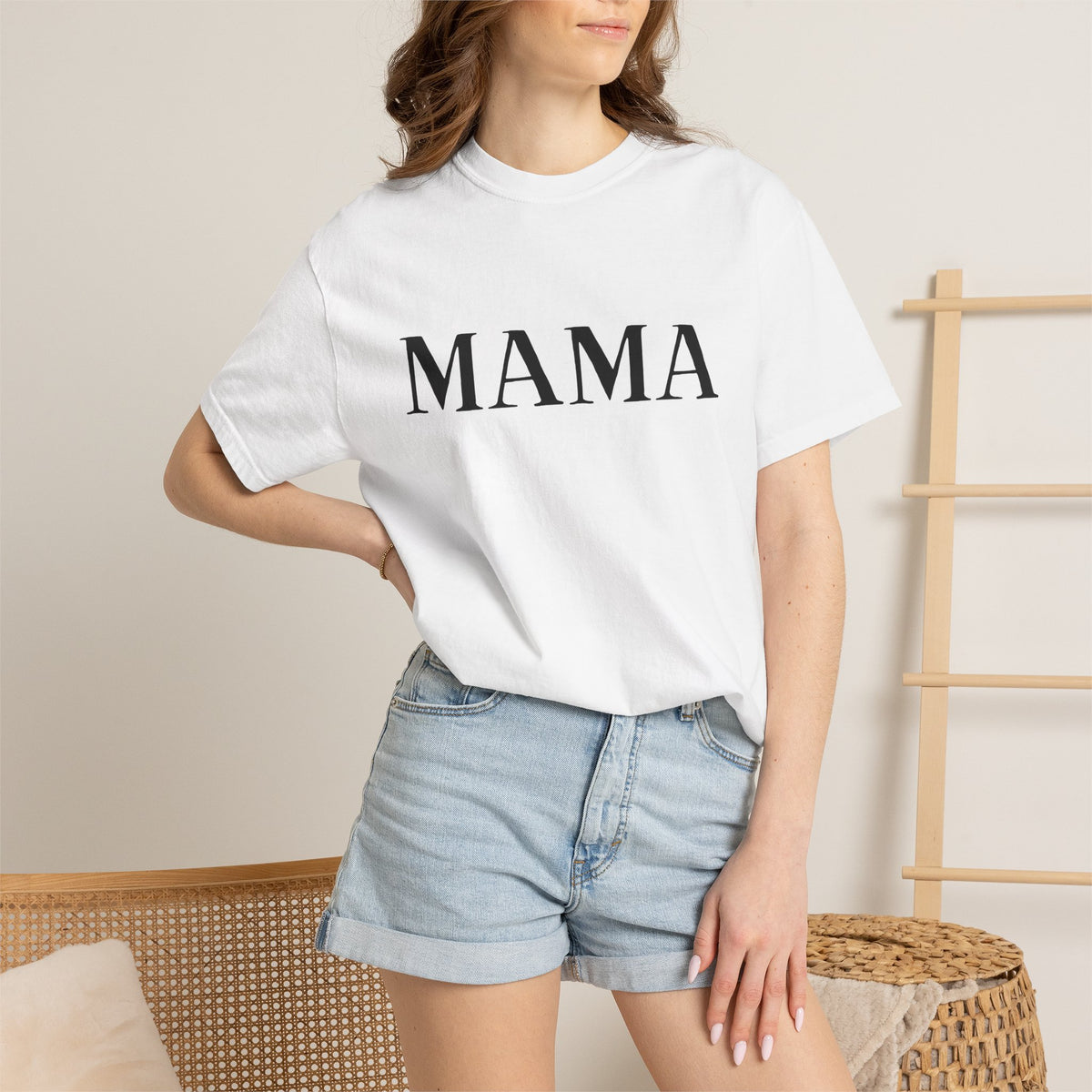 Mama T-Shirt — Classic Minimalist Mother's Tee