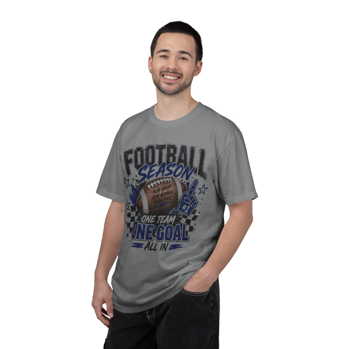 Football Season T-Shirt – “One Team, One Goal” Game Day Tee