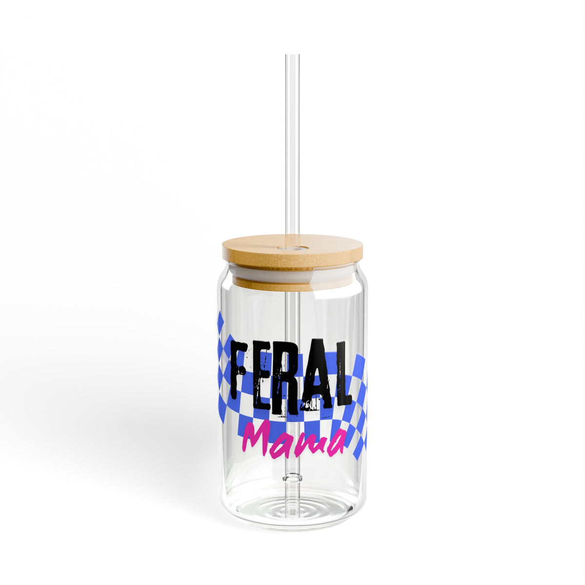 Feral Mama Sipper Glass