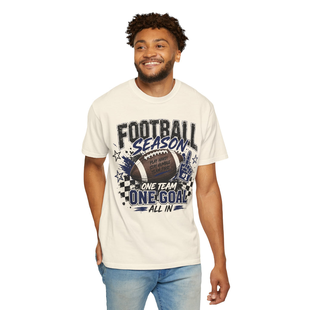 Football Season T-Shirt – “One Team, One Goal” Game Day Tee