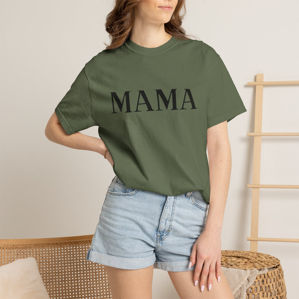 Mama T-Shirt — Classic Minimalist Mother's Tee