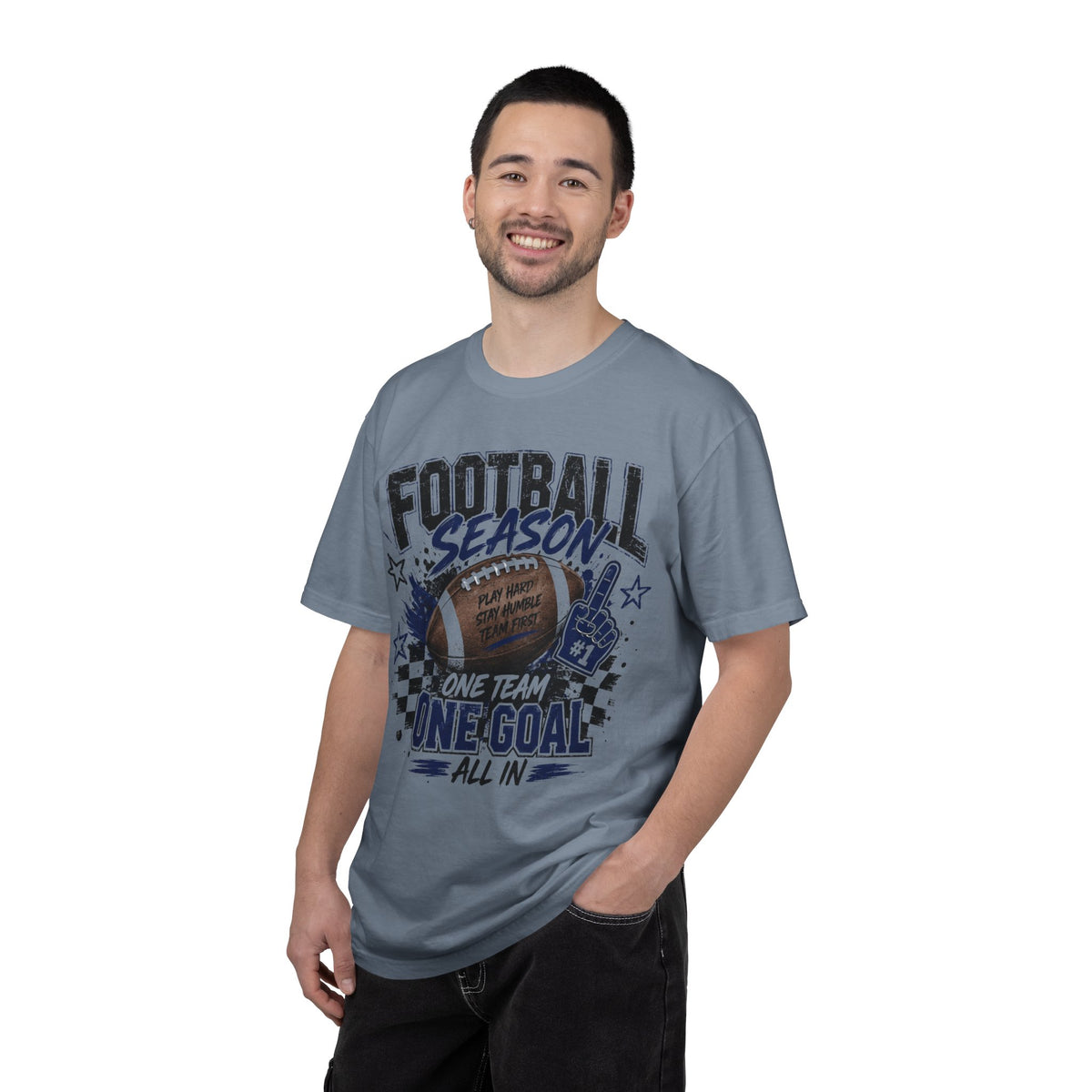 Football Season T-Shirt – “One Team, One Goal” Game Day Tee
