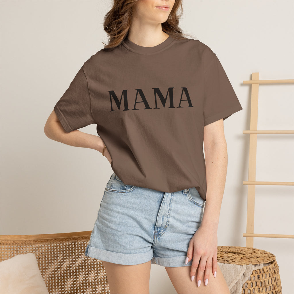 Mama T-Shirt — Classic Minimalist Mother's Tee