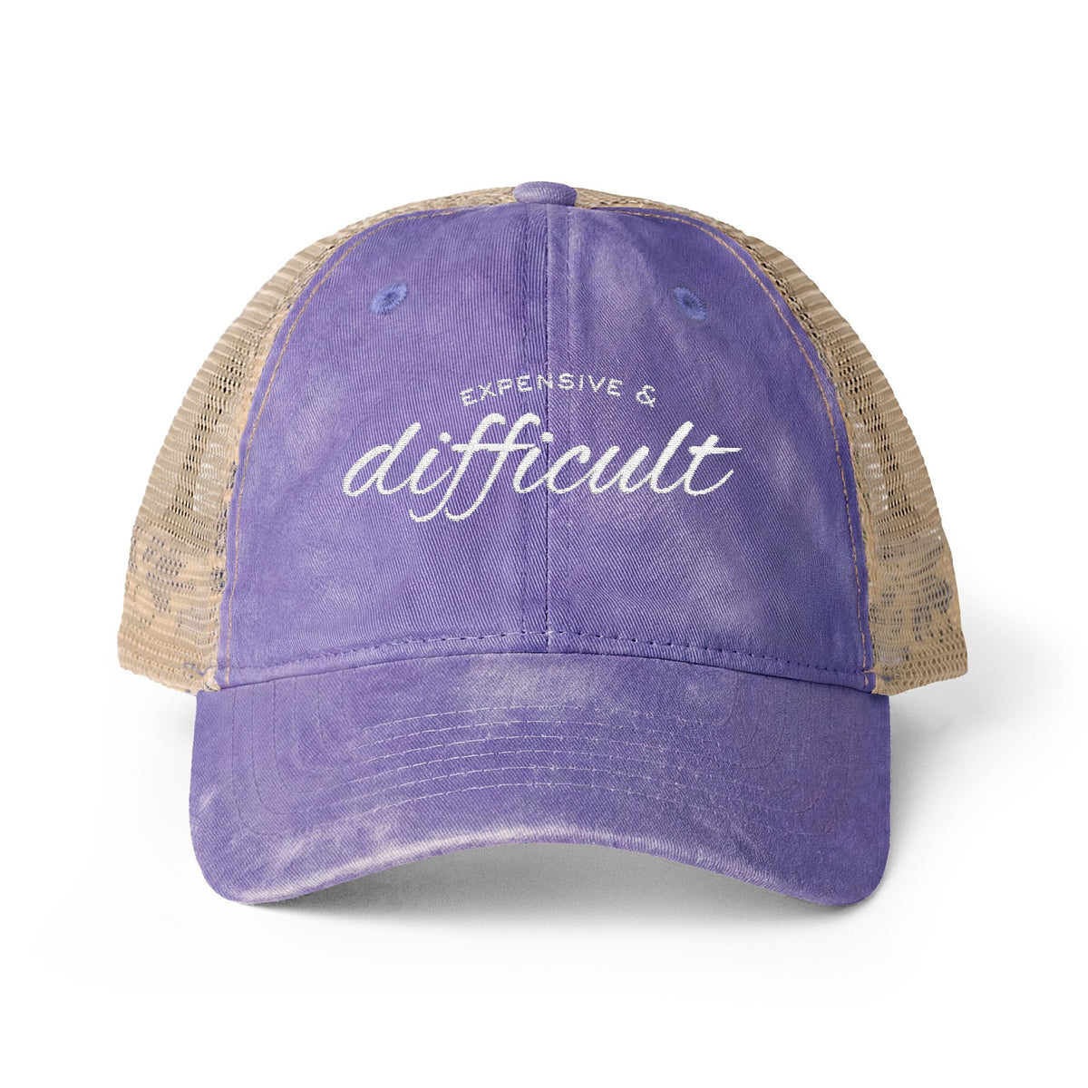 Women's Washed Mesh-Back Cap