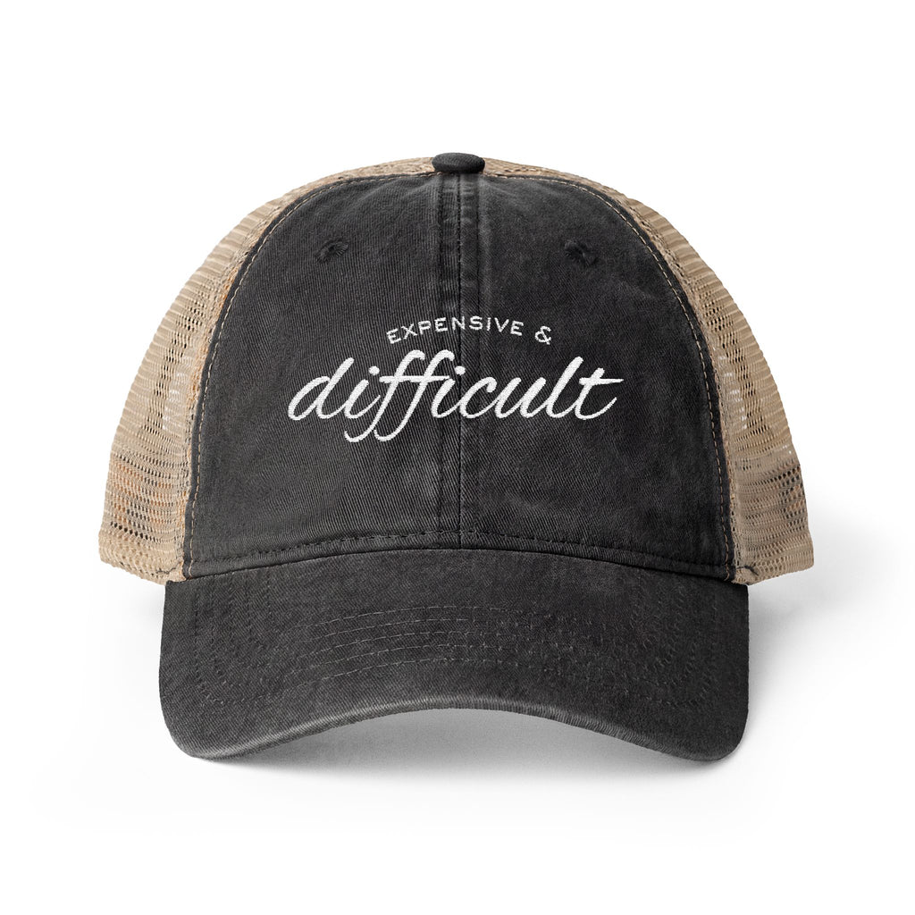 Women's Washed Mesh-Back Cap