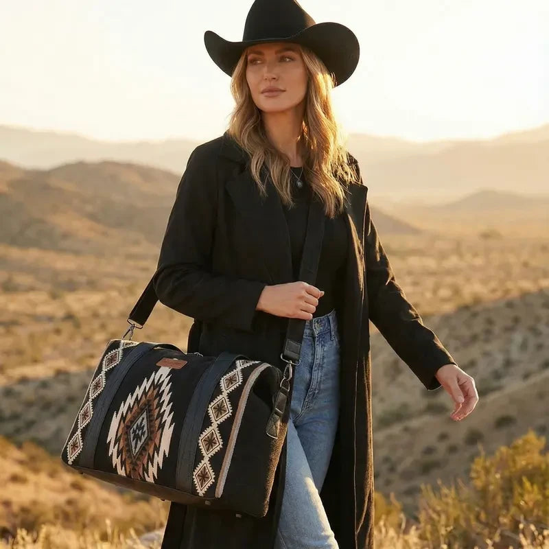 Wrangler Tapestry Weekender Duffel Bag