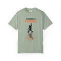 Freedom & Football T-Shirt — Silhouette Player Graphic Tee