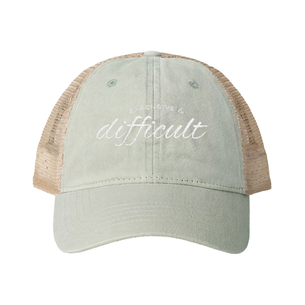 Women's Washed Mesh-Back Cap