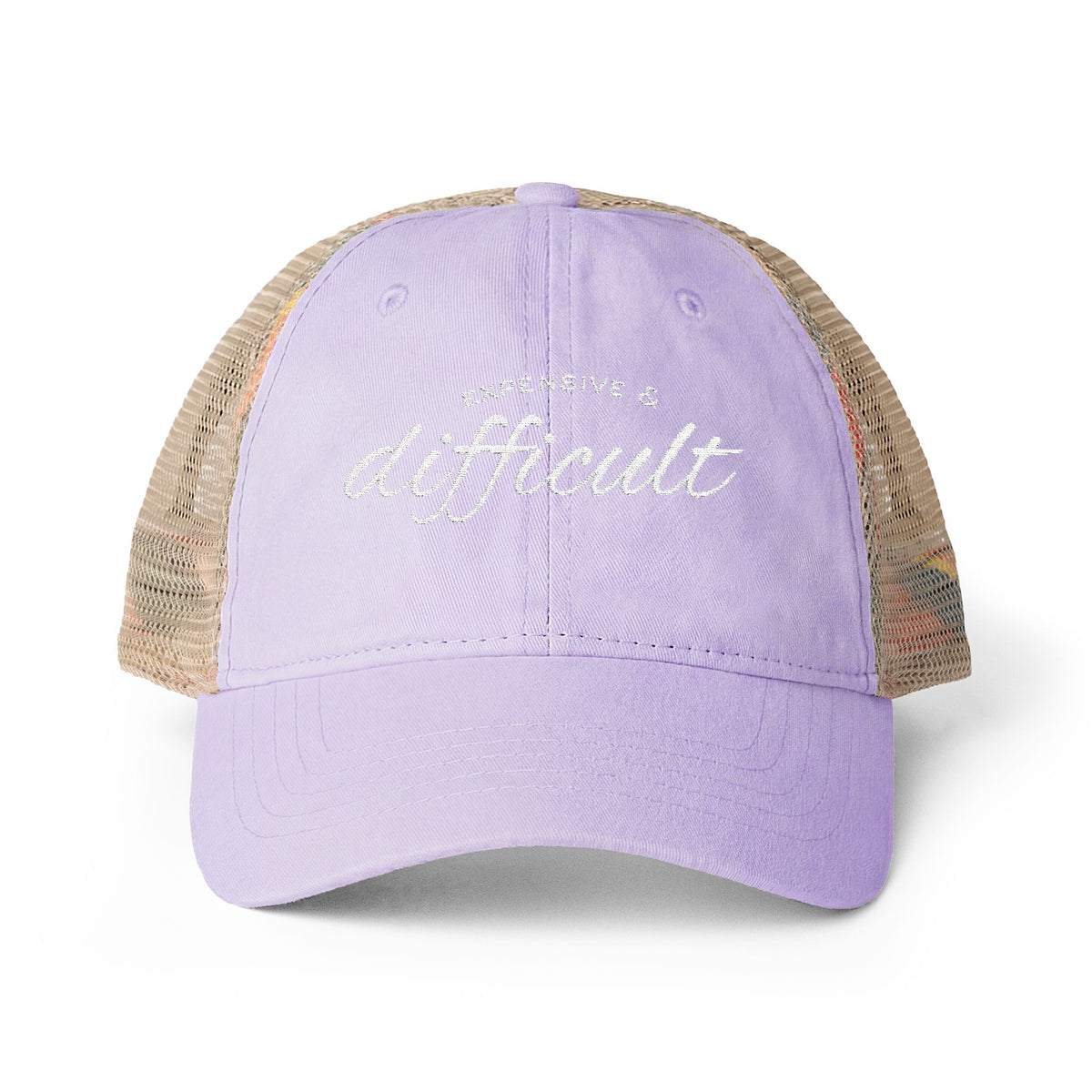 Women's Washed Mesh-Back Cap