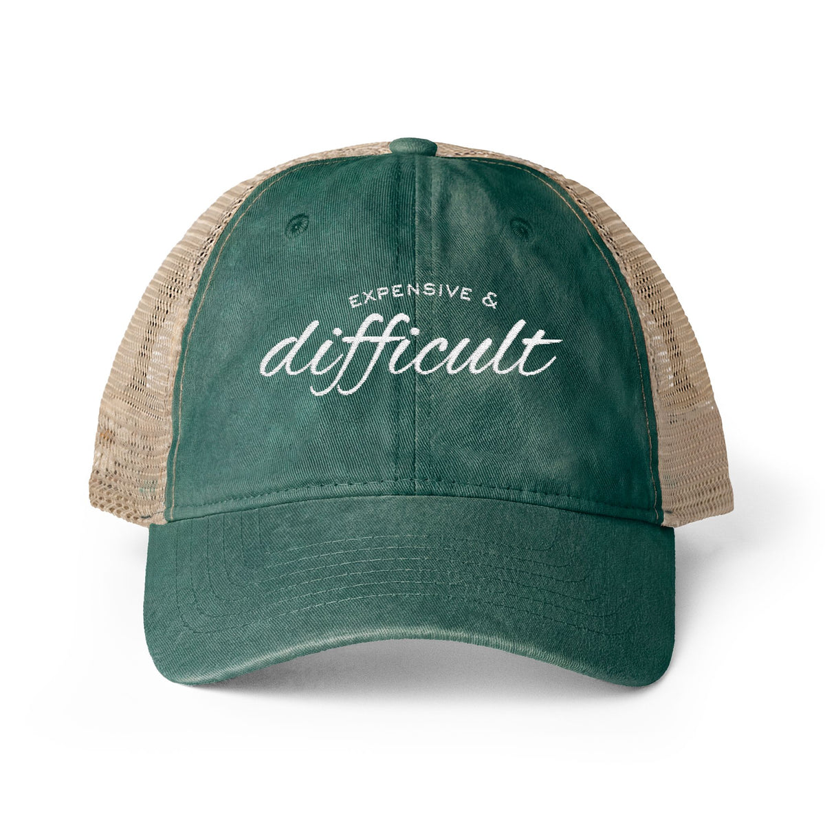 Women's Washed Mesh-Back Cap