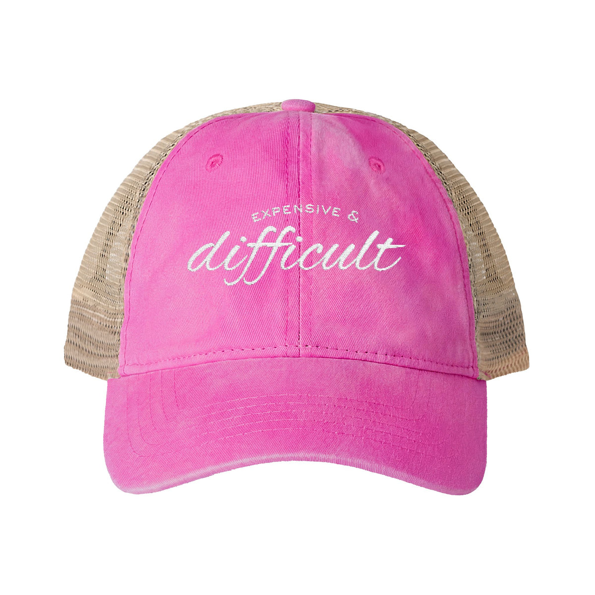 Women's Washed Mesh-Back Cap