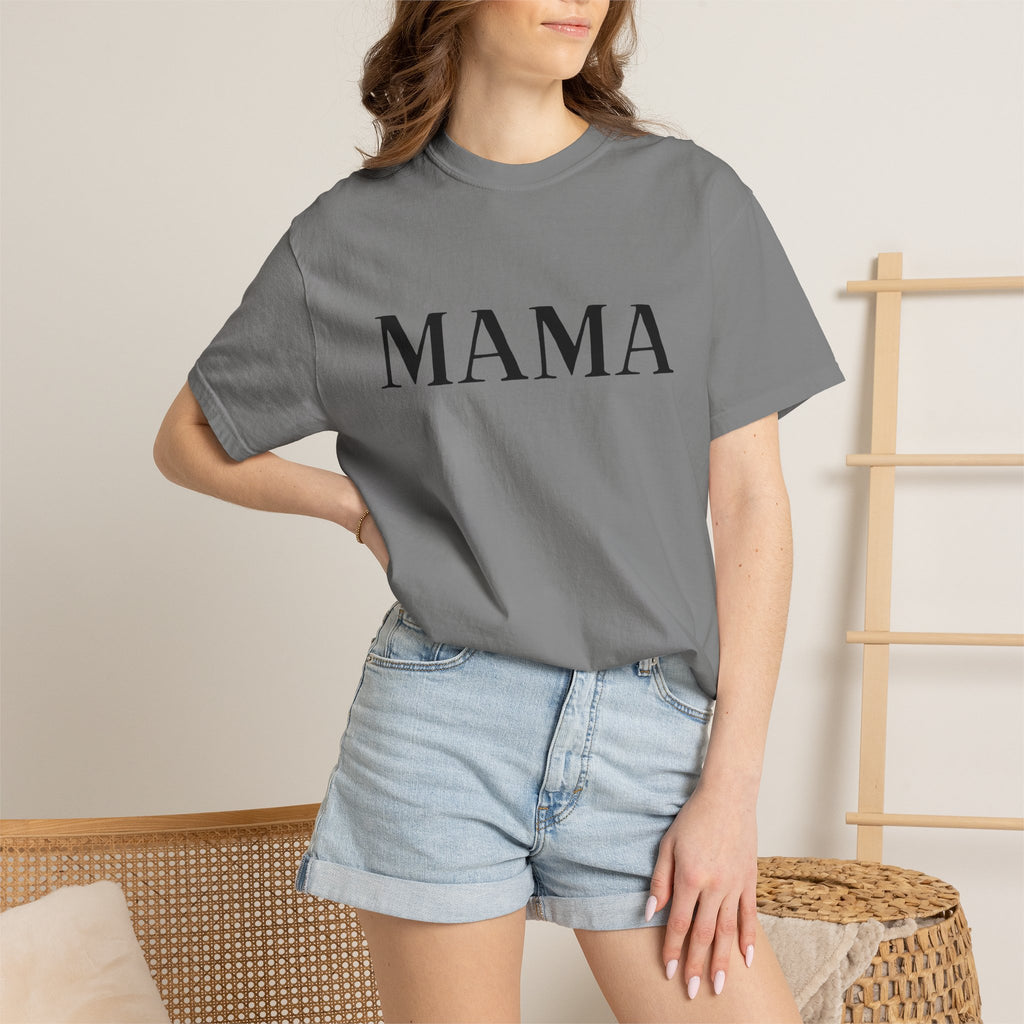 Mama T-Shirt — Classic Minimalist Mother's Tee