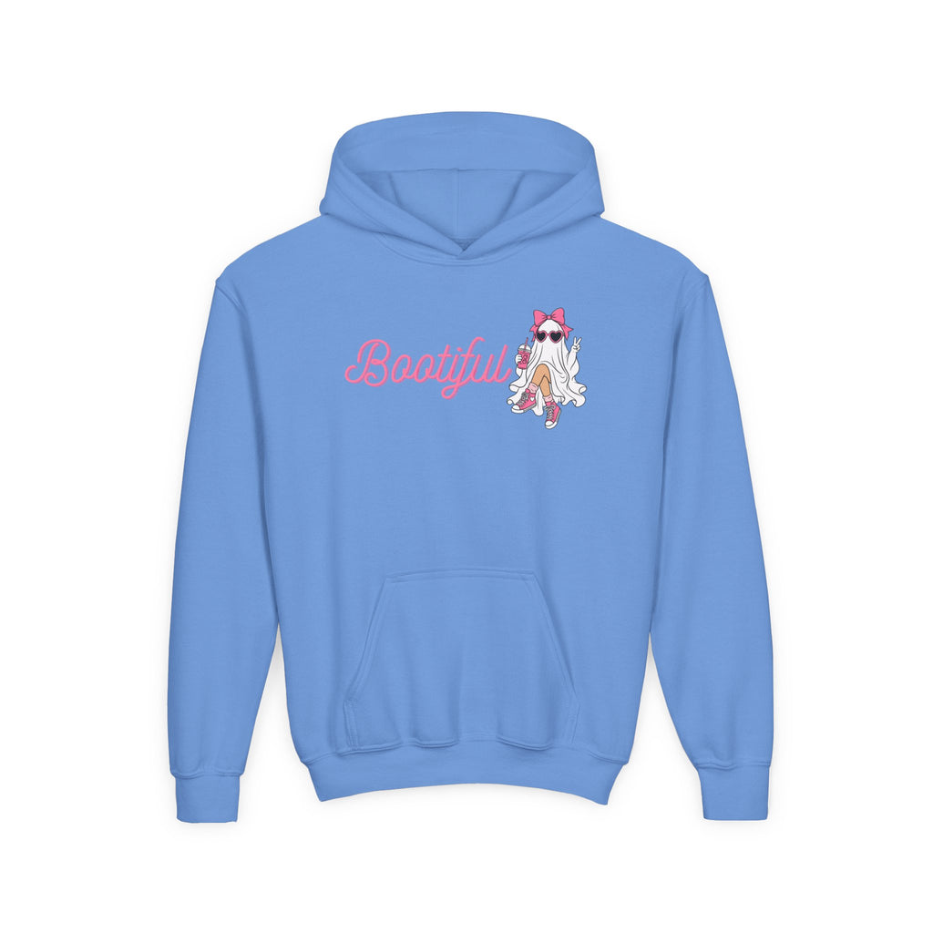 Youth Hoodie - "Bootyful" Cute Ghost Graphic Kids Pullover