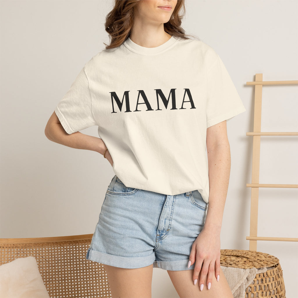 Mama T-Shirt — Classic Minimalist Mother's Tee