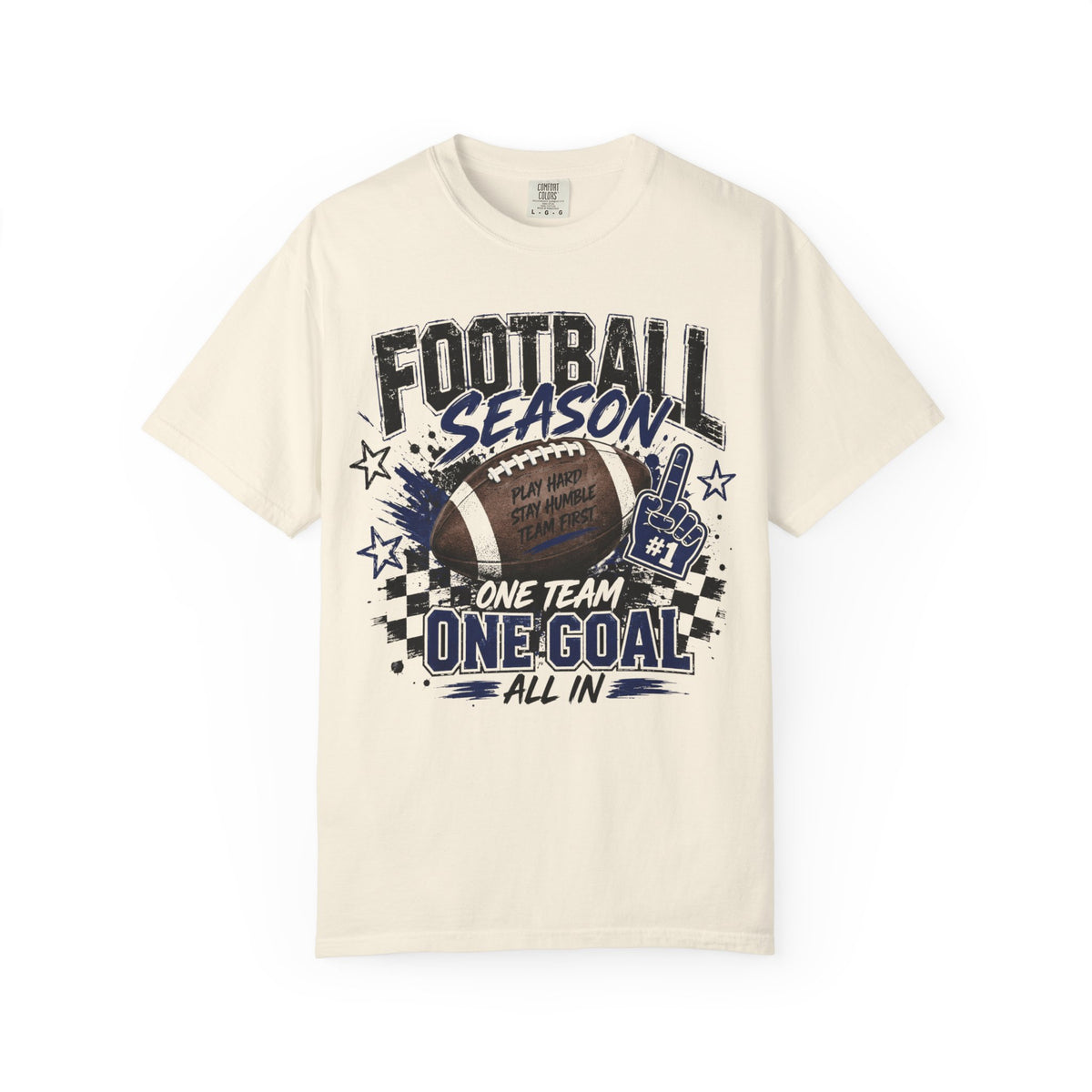 Football Season T-Shirt – “One Team, One Goal” Game Day Tee