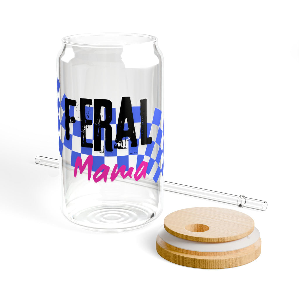 Feral Mama Sipper Glass